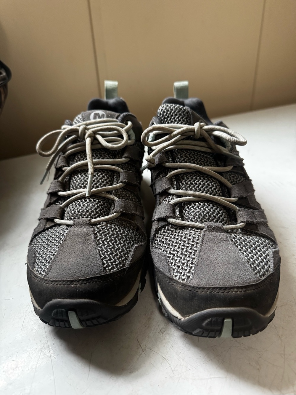 Merrell Women's Gray and Brown Trail Running Sneakers